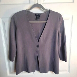 George Cropped Cardigan 1 button solid